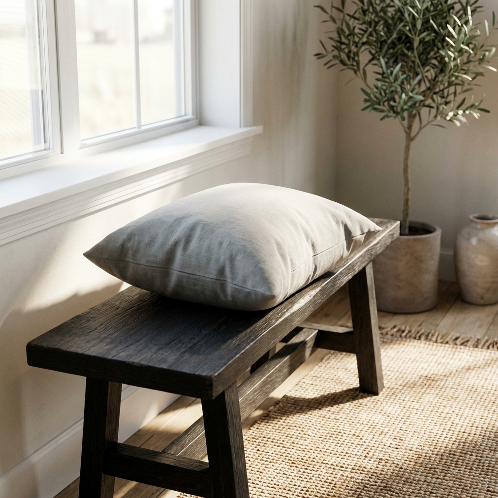 Mist Grey Cushion Cover
